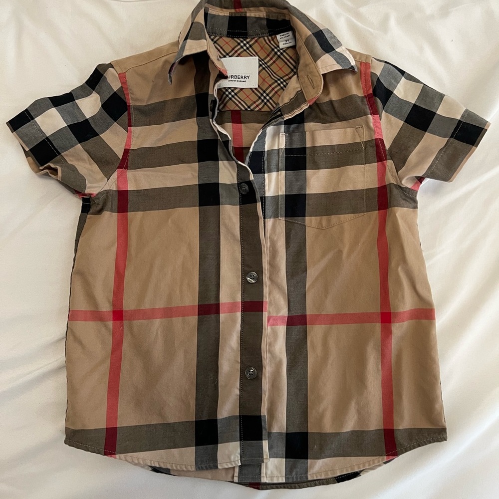 Toddler Burberry Dress Up shirt